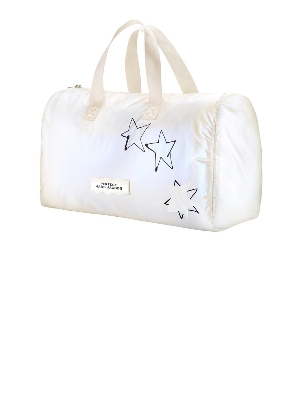 Marc Jacobs White Star Travel Duffle Bag